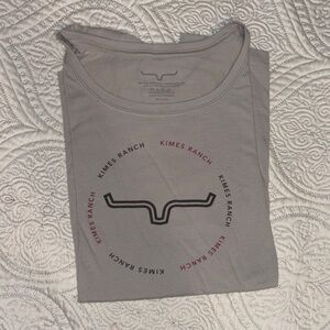 Kimes Ranch Light Gray Logo T-Shirt